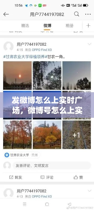 发微博怎么上实时广场，微博号怎么上实时广场 