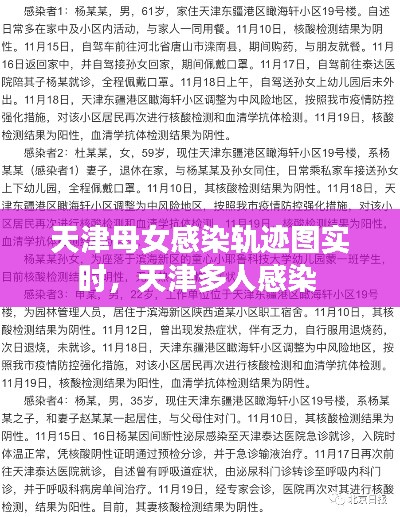 天津母女感染轨迹图实时，天津多人感染 