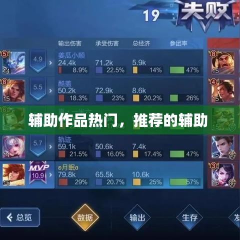 辅助作品热门，推荐的辅助 