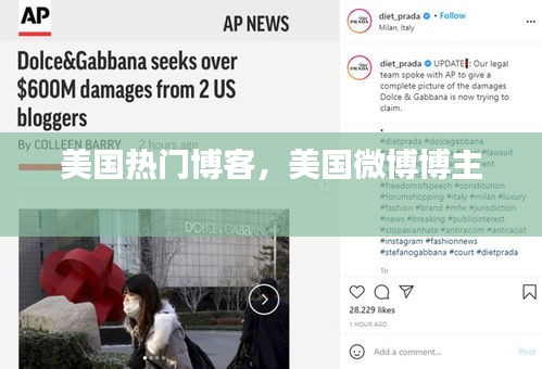美国热门博客，美国微博博主 