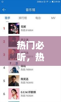 热门必听，热听的歌曲排行榜 