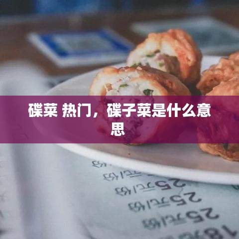 碟菜 热门，碟子菜是什么意思 