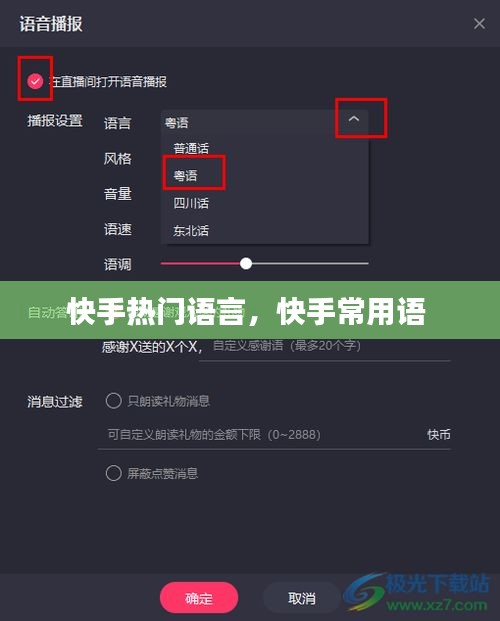 快手热门语言，快手常用语 