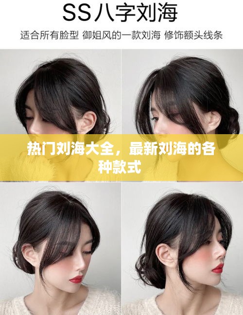 热门刘海大全，最新刘海的各种款式 