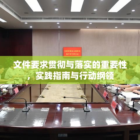 文件要求贯彻与落实的重要性，实践指南与行动纲领