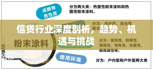 信贷行业深度剖析，趋势、机遇与挑战