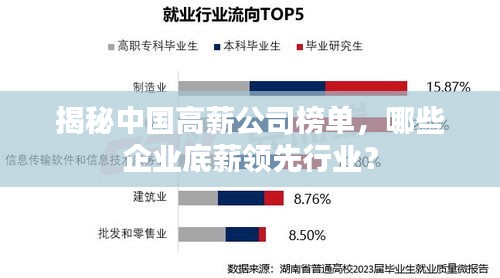 揭秘中国高薪公司榜单，哪些企业底薪领先行业？
