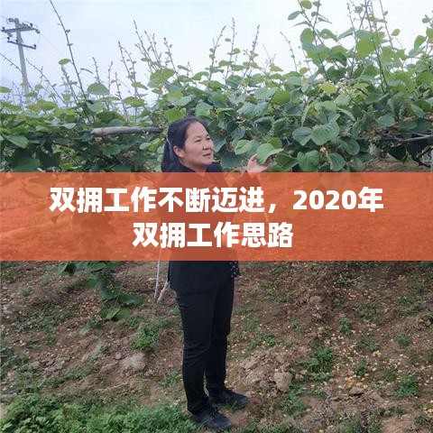 双拥工作不断迈进，2020年双拥工作思路 