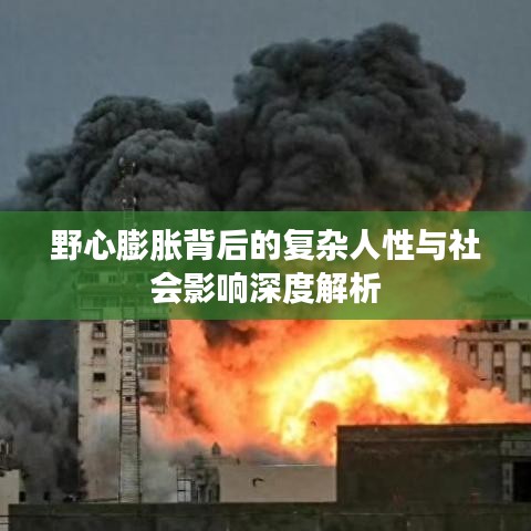 野心膨胀背后的复杂人性与社会影响深度解析
