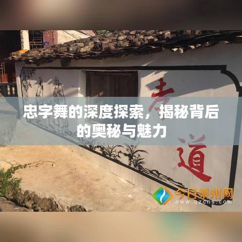忠字舞的深度探索，揭秘背后的奥秘与魅力