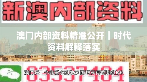澳门内部资料精准公开｜时代资料解释落实