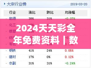 2024天天彩全年免费资料｜数据解读说明