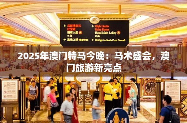 2025年澳门特马今晚：马术盛会，澳门旅游新亮点