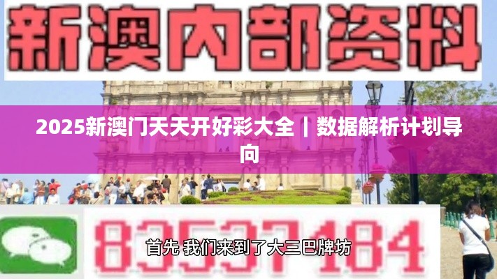 2025新澳门天天开好彩大全｜数据解析计划导向