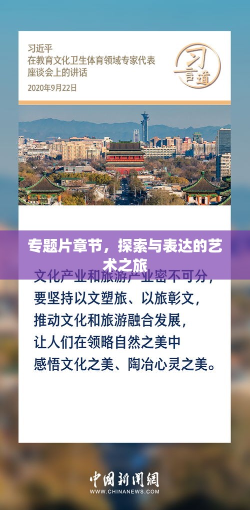 专题片章节，探索与表达的艺术之旅