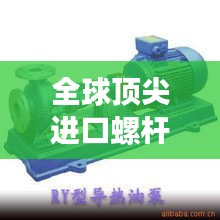 全球顶尖进口螺杆式油泵公司排行榜揭晓