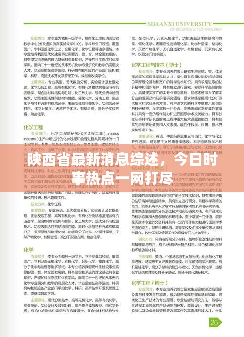 陕西省最新消息综述，今日时事热点一网打尽