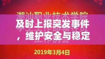 及时上报突发事件，维护安全与稳定的关键行动