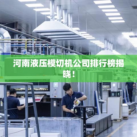 河南液压模切机公司排行榜揭晓！