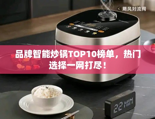 品牌智能炒锅TOP10榜单，热门选择一网打尽！