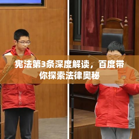 宪法第3条深度解读，百度带你探索法律奥秘