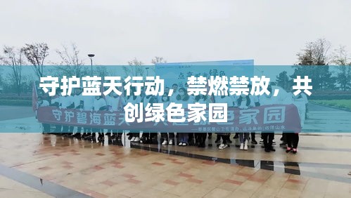 守护蓝天行动，禁燃禁放，共创绿色家园