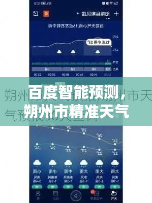 百度智能预测，朔州市精准天气预报