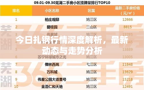 今日扎钢行情深度解析，最新动态与走势分析