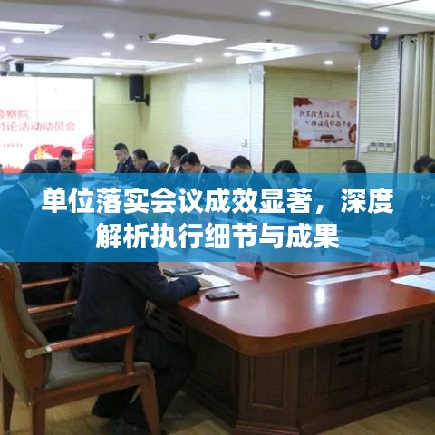 单位落实会议成效显著，深度解析执行细节与成果