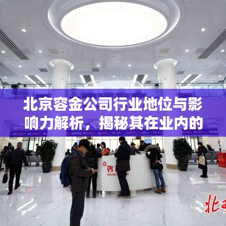 北京容金公司行业地位与影响力解析，揭秘其在业内的排名与影响力