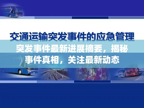 突发事件最新进展摘要，揭秘事件真相，关注最新动态
