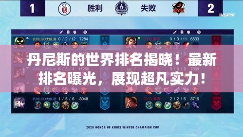 丹尼斯的世界排名揭晓！最新排名曝光，展现超凡实力！