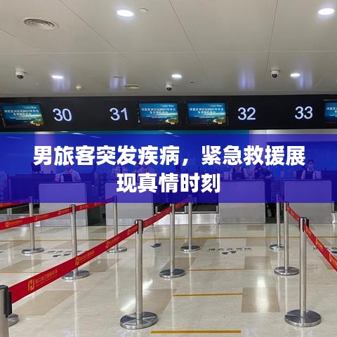 男旅客突发疾病，紧急救援展现真情时刻