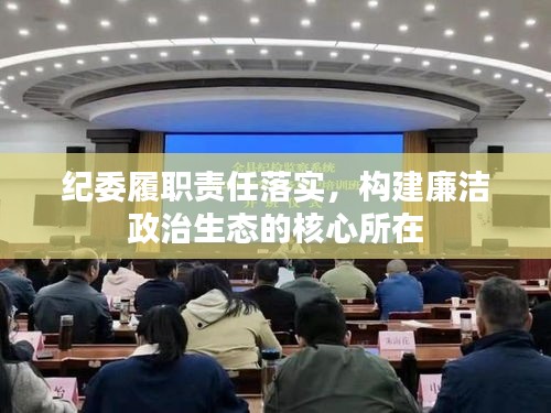 纪委履职责任落实，构建廉洁政治生态的核心所在