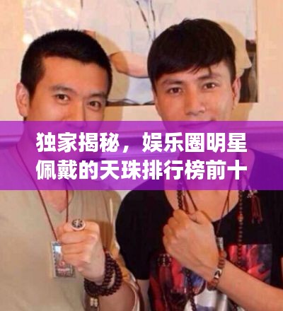 独家揭秘，娱乐圈明星佩戴的天珠排行榜前十名