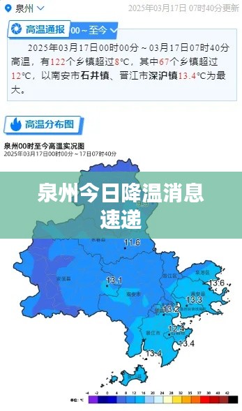 泉州今日降温消息速递