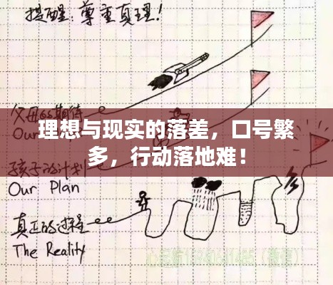 理想与现实的落差，口号繁多，行动落地难！