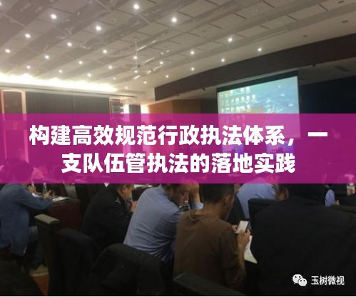 构建高效规范行政执法体系，一支队伍管执法的落地实践