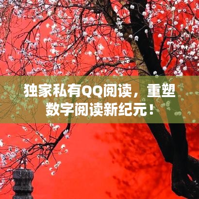 独家私有QQ阅读，重塑数字阅读新纪元！