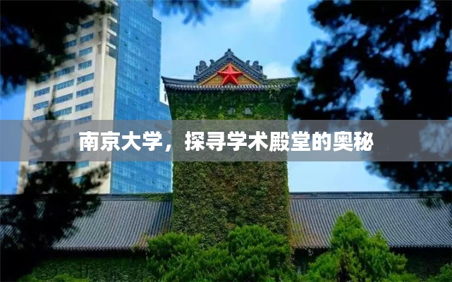 南京大学，探寻学术殿堂的奥秘