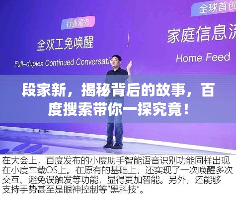段家新，揭秘背后的故事，百度搜索带你一探究竟！