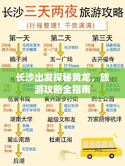 长沙出发探秘黄龙，旅游攻略全指南