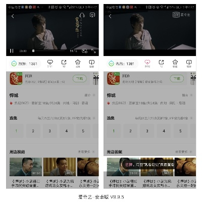 爱奇艺历史版本，动态解读说明——精装款 v8.496，轻量级软件的杰出代表
